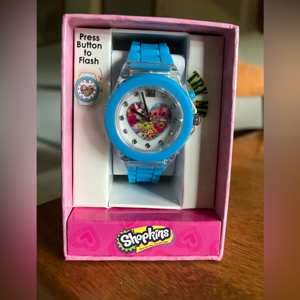 Shopkins Analog Light-Up Watch